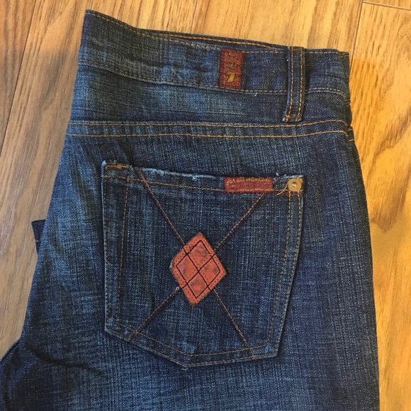 👖💖HP!💖👖 7 For All Mankind DOJO Cropped - Picture 2 of 8